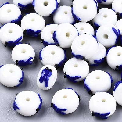 Handmade Bumpy Lampwork Beads LAMP-S194-004A-1