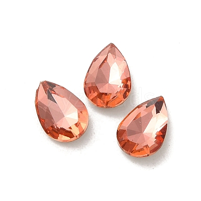 Glass Rhinestone Cabochons RGLA-P037-11A-D262-1