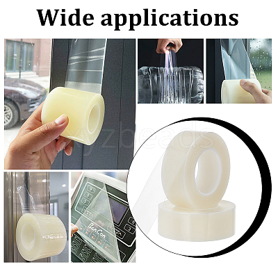 Transparent PVC Protective Film Tape for Watch Jewelry DIY-WH0750-102A-1