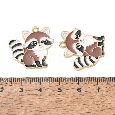 Alloy Enamel Pendants AL-CBAD3B4-01G-1
