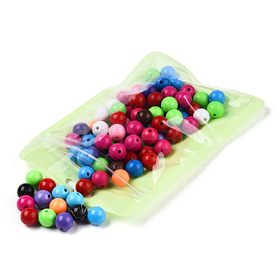 Macaron Color Plastic Yin-yang Resealable Bags OPP-N001-01E-02-1
