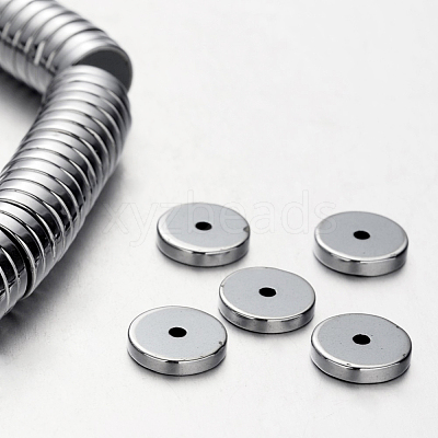 Electroplate Non-magnetic Synthetic Hematite Beads Strands G-F300-17B-01-1