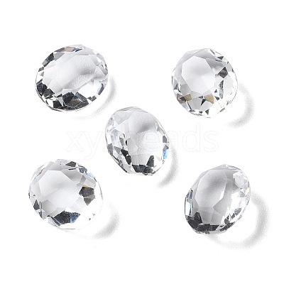 Transparent Glass Rhinestone Cabochons RGLA-B003-04A-09-1