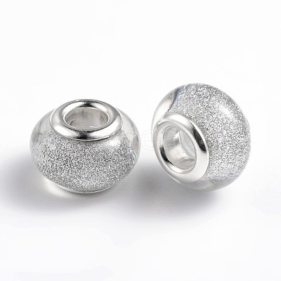 Large Hole Resin European Beads OPDL-R118-09B-1