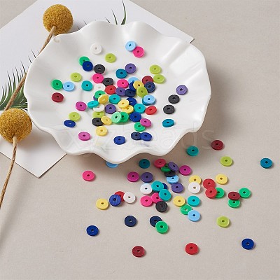 Handmade Polymer Clay Beads DIY-X0293-74A-1