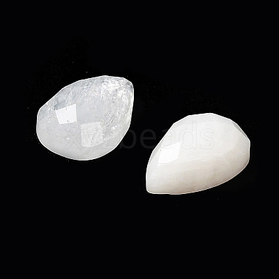 Natural White Moonstone Cabochons G-G0001-B04-1
