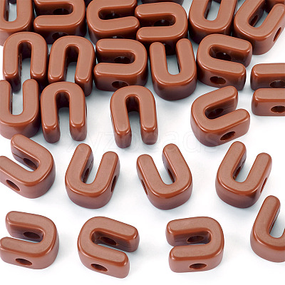 Opaque Acrylic European Beads LS-OACR-TAC0019-006U-1