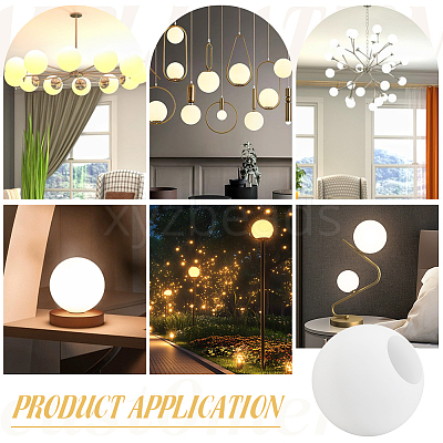 Glass Lampshades AJEW-WH0596-015B-1