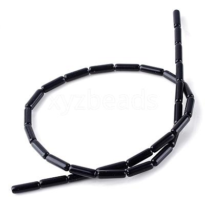 Natural Obsidian Bead Strands G-R356-53-1
