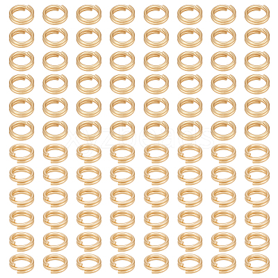 2Sets Brass Keychain Clasps KK-BC0014-47B-1