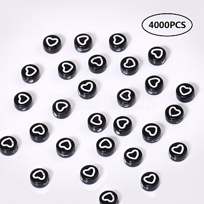 Craft Style Acrylic Beads MACR-T023-24A-1
