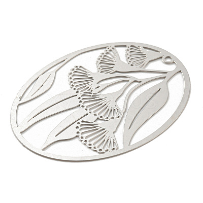 Non-Tarnish 201 Stainless Steel Pendants STAS-D023-07P-1