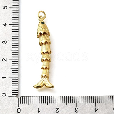 Brass Micro Pave Cubic Zirconia Pendants KK-R217-01G-07-1