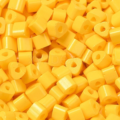 Baking Paint Glass Bead SEED-H002-K-D301-1