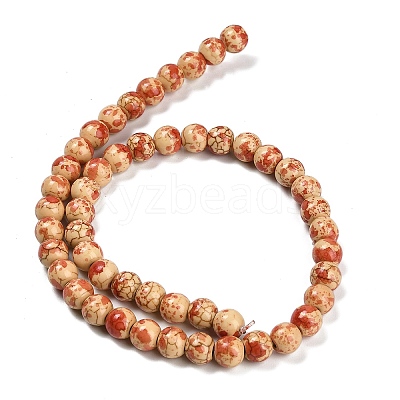 Synthetic Turquoise Beads Strands TURQ-F019-03A-1