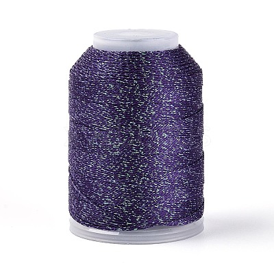 200M 6-Ply Sparkle Polyester Cord with Metallic Thread OCOR-T019-01A-12-1