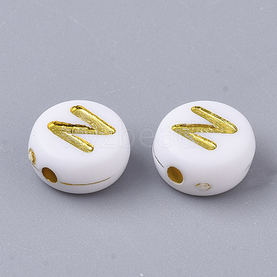 Plating Acrylic Beads X-PACR-R242-01N-1