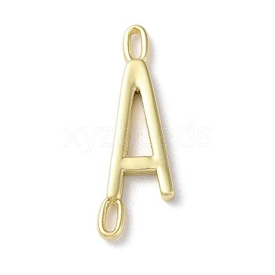Rack Plating Brass Connector Charms KK-P245-07G-A-1