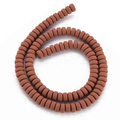 Handmade Polymer Clay Beads Strands CLAY-N008-136-1