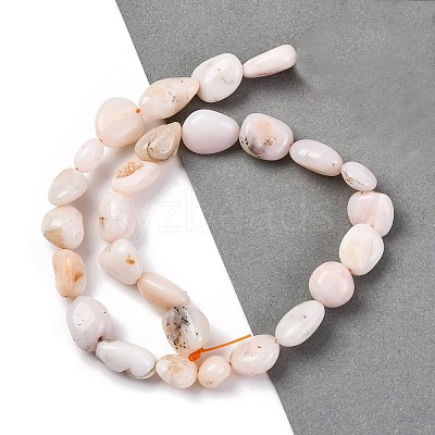 Natural Pink Opal Beads Strands G-C171-F01-01-1