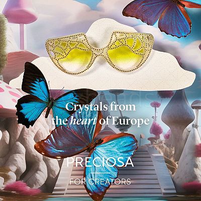 Preciosa® Crystal Hotfix Flatback Stones Y-PRC-HSS6-90310-200-1