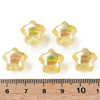 1-Hole Transparent Acrylic Buttons MACR-S373-129-C03-1