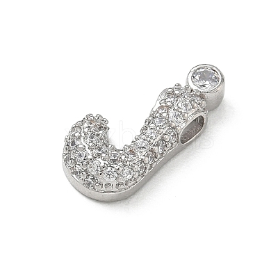 Brass Micro Pave Cubic Zirconia Pendants KK-A300-02P-J-1