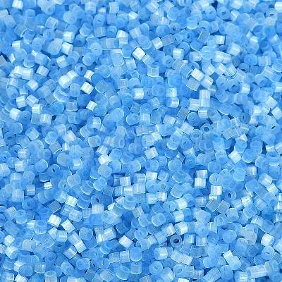 Imitation Cat Eyes Glass Seed Beads X2-SEED-H003-03W-1