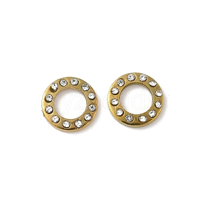 304 Stainless Steel Rhinestone Cabochons STAS-A057-04G-G01-1