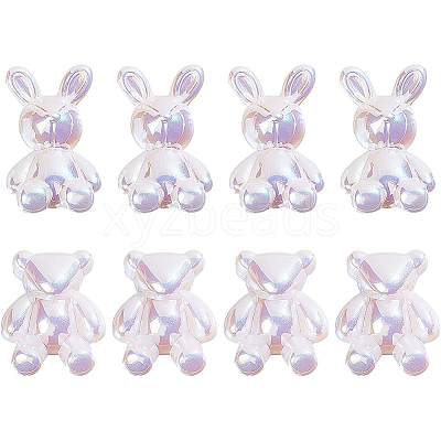 ABS Plastic Beads FIND-BC0003-02-1