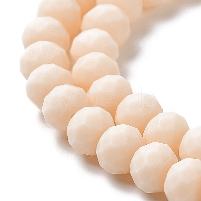 Glass Beads Strands EGLA-A034-P8mm-MD05-1