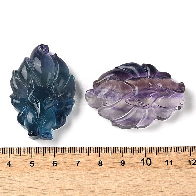 Natural Fluorite Pendants G-M416-03-1