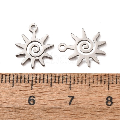 304 Stainless Steel Charms STAS-F367-19P-1