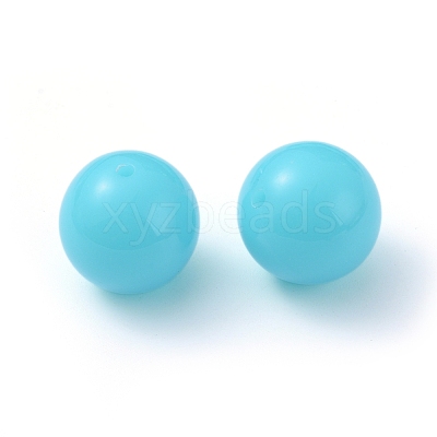 Fluorescence Chunky Acrylic Beads MACR-R517-20mm-05-1