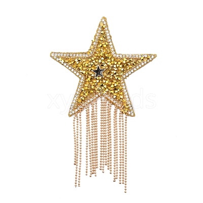 Star Resin Hotfix Rhinestone PATC-WH0001-79B-1