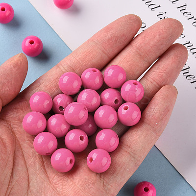 Opaque Acrylic Beads X-MACR-S370-C12mm-A13-1