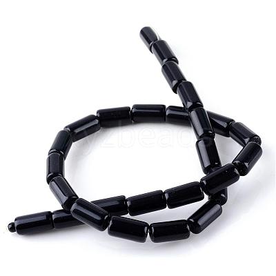 Natural Obsidian Bead Strands G-R356-55-1