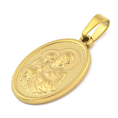 Ion Plating(IP) 304 Stainless Steel Pendants LS-STAS-B071-02A-23G-1