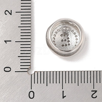 Rack Plating Brass & Cubic Zirconia Pendants KK-Z047-07P-E-RS-1