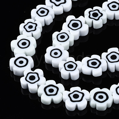 Handmade Lampwork Beads Strands LAMP-N023-002B-03-1