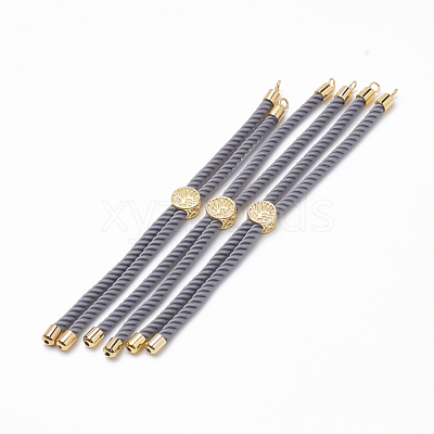 Nylon Twisted Cord Bracelet Making MAK-T003-10G-1