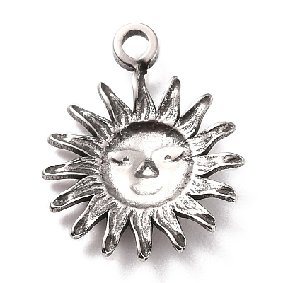 Non-Tarnish 304 Stainless Steel Charms X-STAS-B024-66P-1
