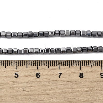 Synthetic Terahertz Stone Beads Strands G-H327-L03-01-1