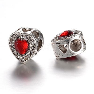 Alloy European Beads X-PALLOY-P105-04-1