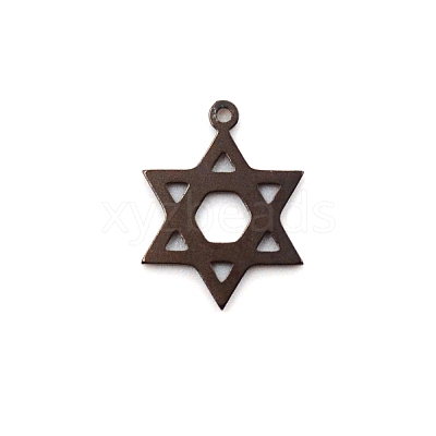 201 Stainless Steel Pendants STAS-WH0021-09EB-1