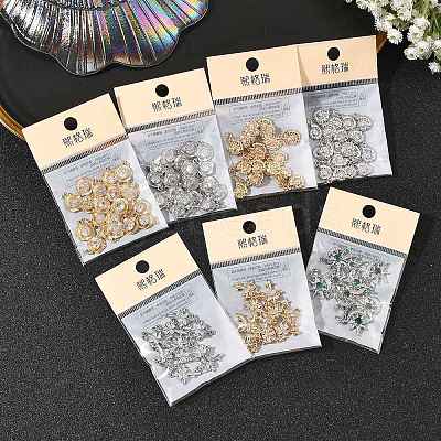 SHEGRACE Brass Stud Earring Findings XGRQ58470-769G-1