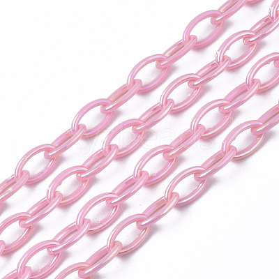 Acrylic Opaque Cable Chains X-PACR-N009-001H-1