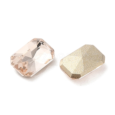 Glass Rhinestone Cabochons RGLA-P037-04A-D261-1
