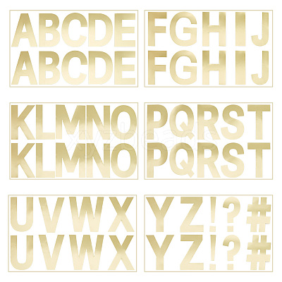 PVC Letter Stickers AJEW-WH0332-82-1