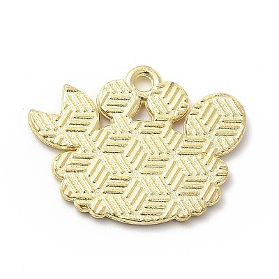 Sea Animal Alloy Enamel Pendants ENAM-D041-07H-1
